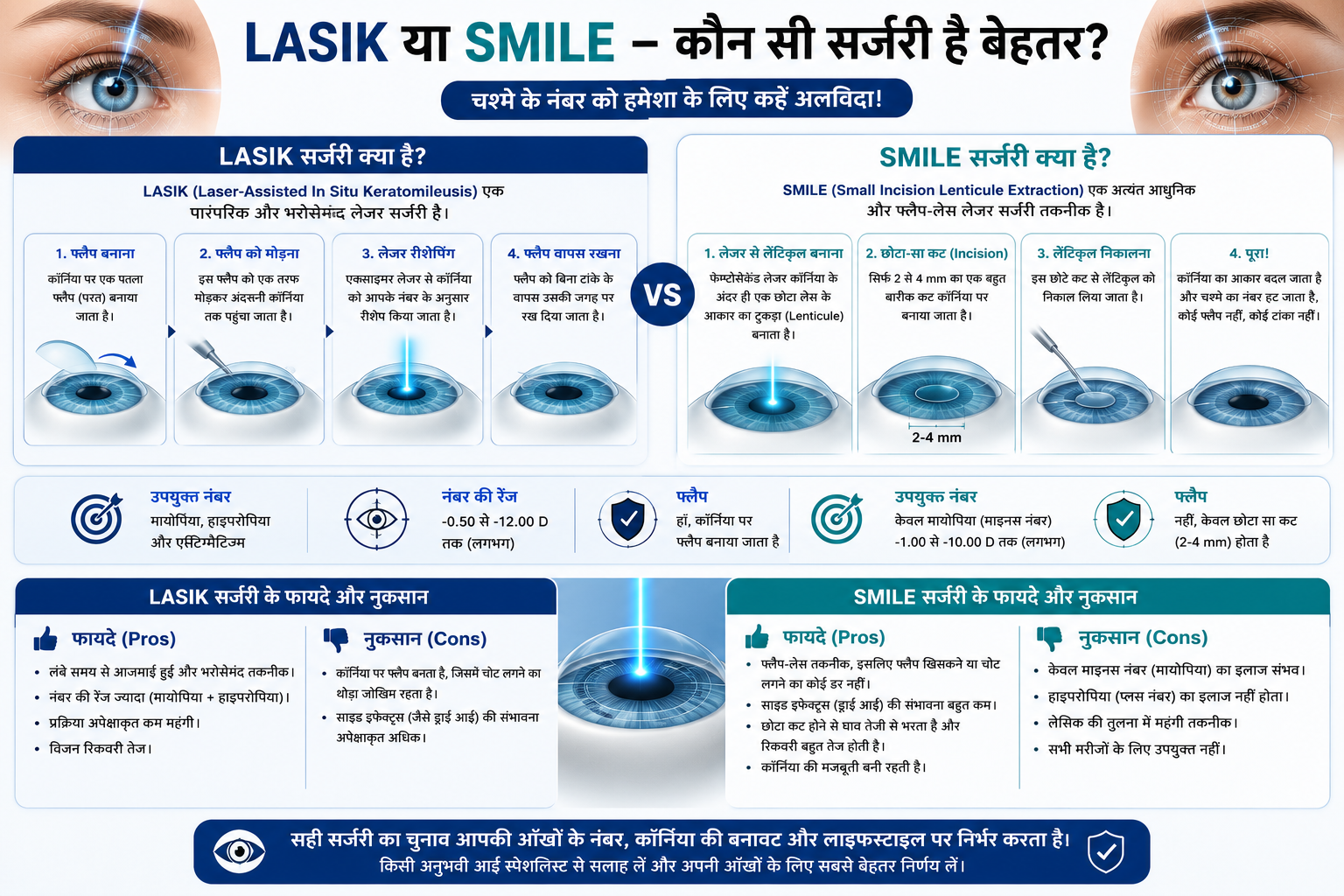 LASIK सर्जरी क्या है? (Understanding LASIK)