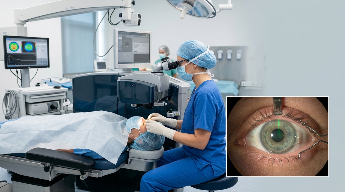 How Is LASIK Eye Surgery Done? Step-by-Step Procedure Explained